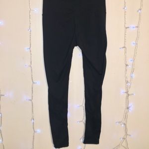 HighWaisted Mesh Insert Luxury Yoga Legging